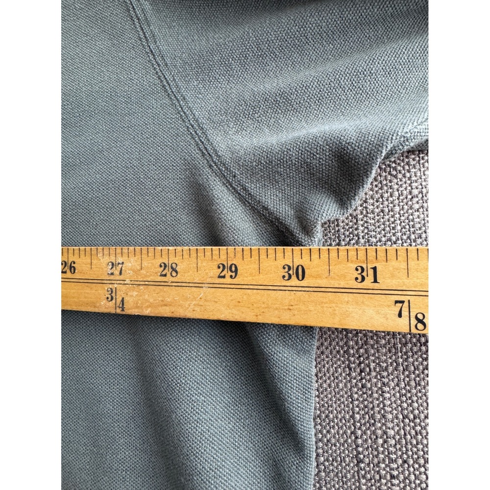Eddie Bauer Mens Tall 3XL Gray Cotton Pique Short Sleeve Polo Shirt Classic Fit - Picture 3 of 7